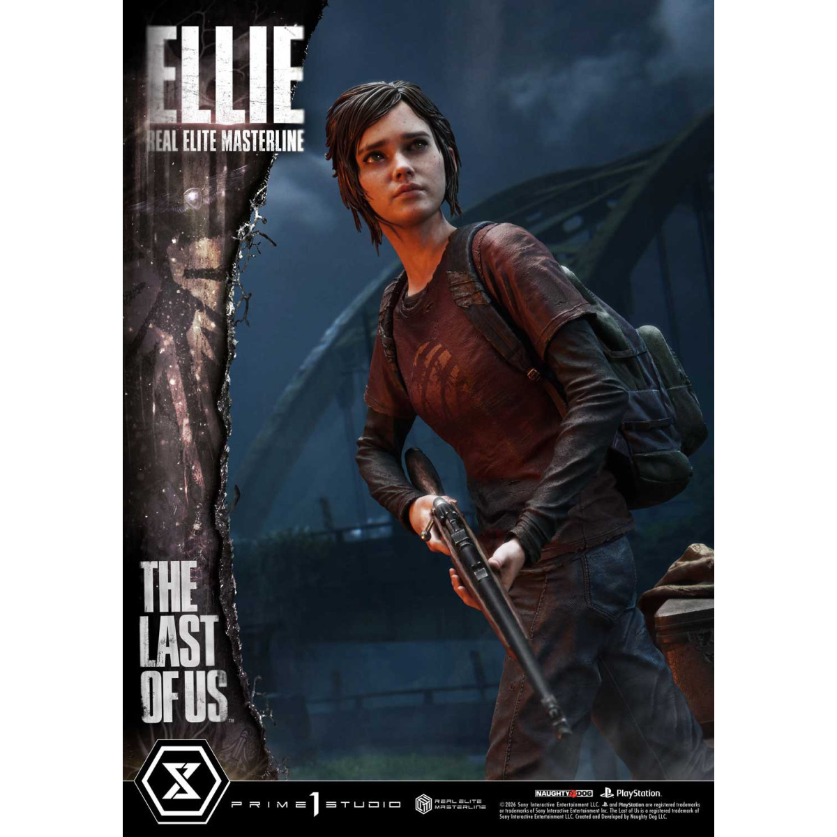 Prime 1 - Ellie (The The Last of Us Part I) 1/4 Real Elite Masterline Bonus Version