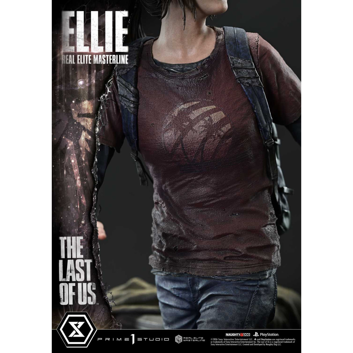Prime 1 - Ellie (The The Last of Us Part I) 1/4 Real Elite Masterline Bonus Version