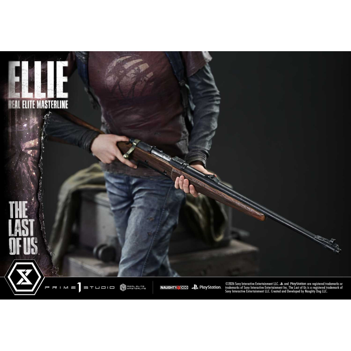Prime 1 - Ellie (The The Last of Us Part I) 1/4 Real Elite Masterline Bonus Version