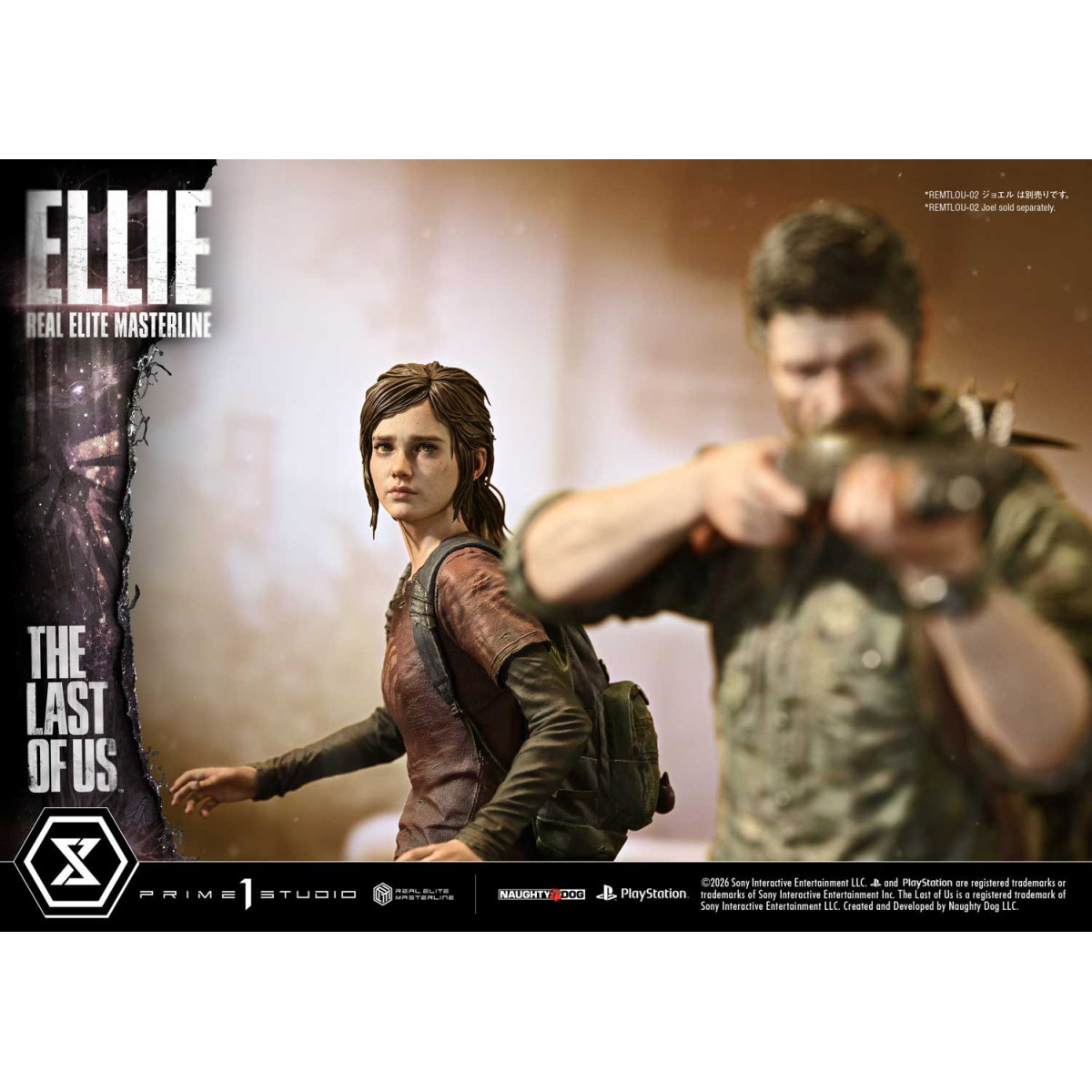 Prime 1 - Ellie (The The Last of Us Part I) 1/4 Real Elite Masterline Bonus Version
