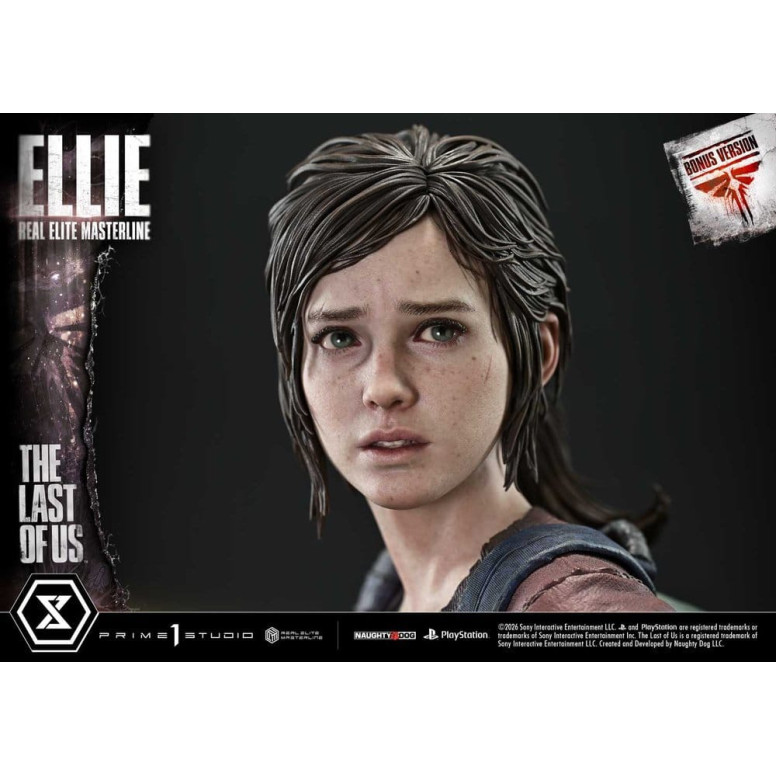 Prime 1 - Ellie (The The Last of Us Part I) 1/4 Real Elite Masterline Bonus Version