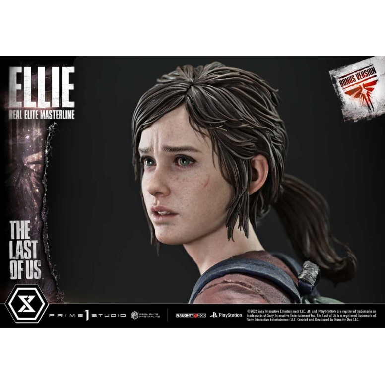 Prime 1 - Ellie (The The Last of Us Part I) 1/4 Real Elite Masterline Bonus Version