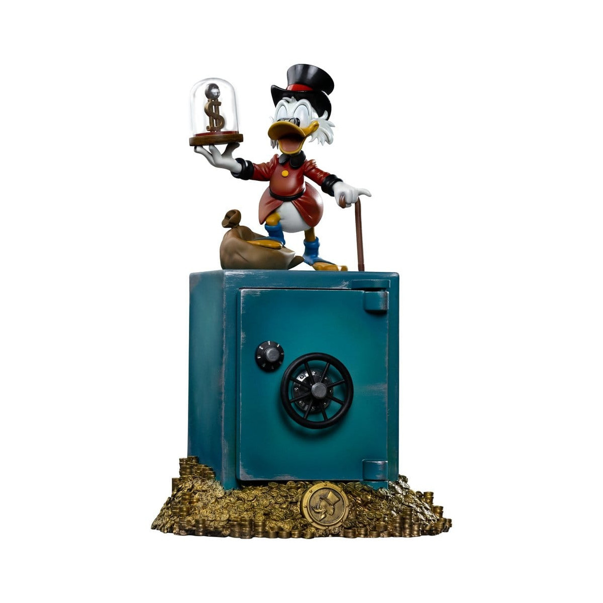 Iron Studios - Disney Uncle Scrooge McDuck and Nephews Deluxe Art Scale 1/10 - Duck Tales