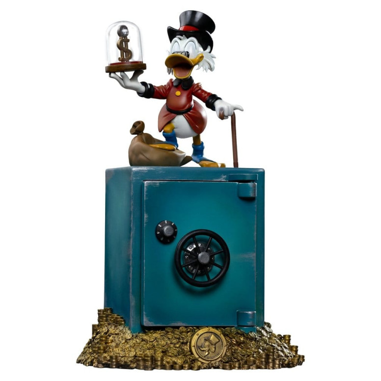 Iron Studios - Disney Uncle Scrooge McDuck and Nephews Deluxe Art Scale 1/10 - Duck Tales