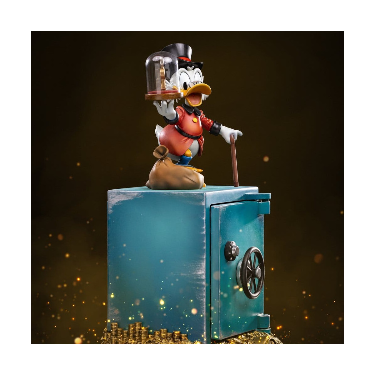 Iron Studios - Disney Uncle Scrooge McDuck and Nephews Deluxe Art Scale 1/10 - Duck Tales