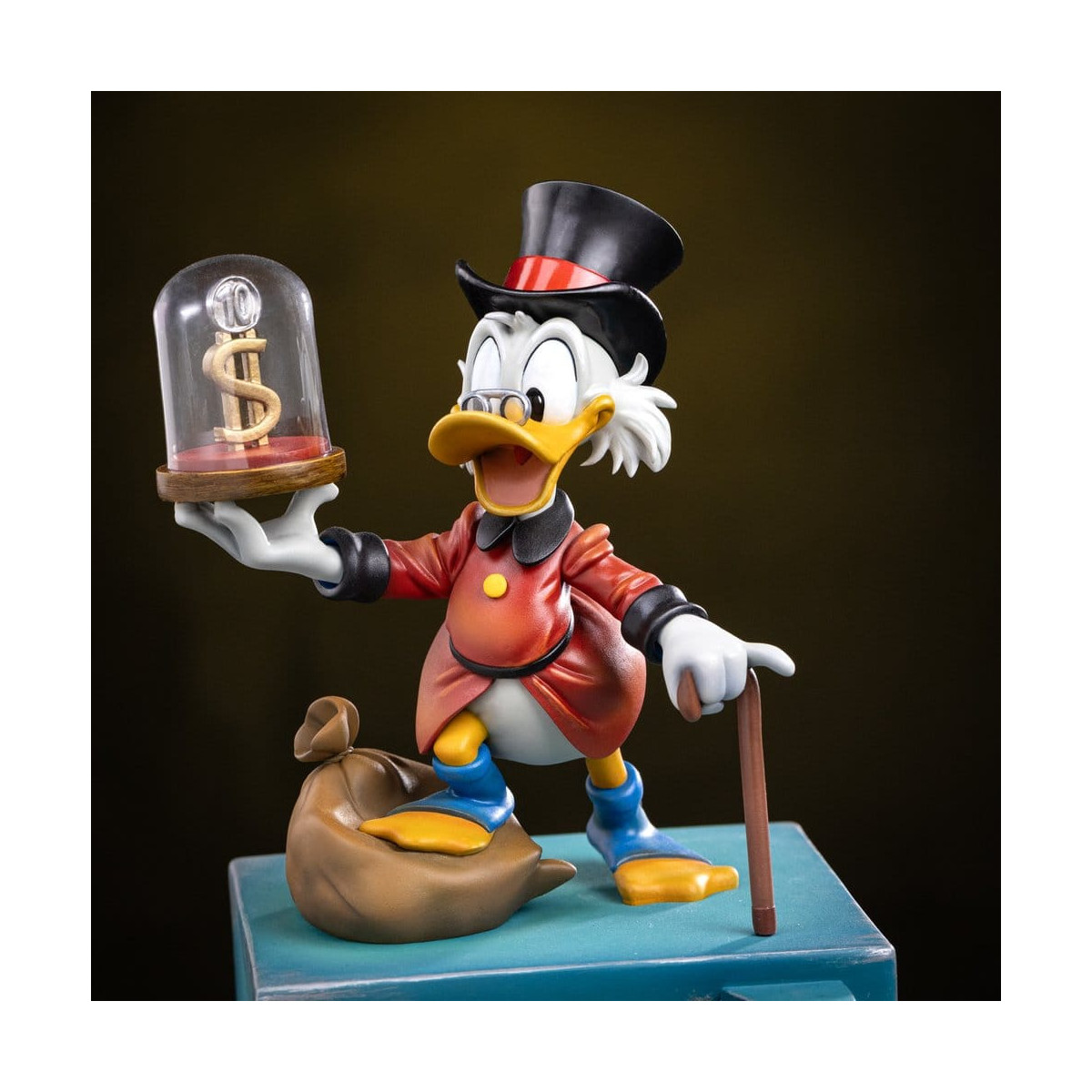 Iron Studios - Disney Uncle Scrooge McDuck and Nephews Deluxe Art Scale 1/10 - Duck Tales
