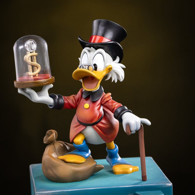 Iron Studios - Disney Uncle Scrooge McDuck and Nephews Deluxe Art Scale 1/10 - Duck Tales