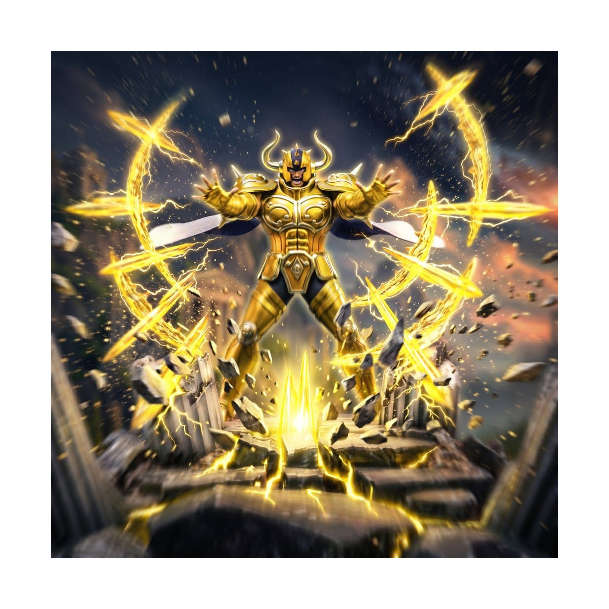 Iron Studios - Saint Seiya - taurus Aldebaran Art Scale 1/10 - Knights of the Zodiac