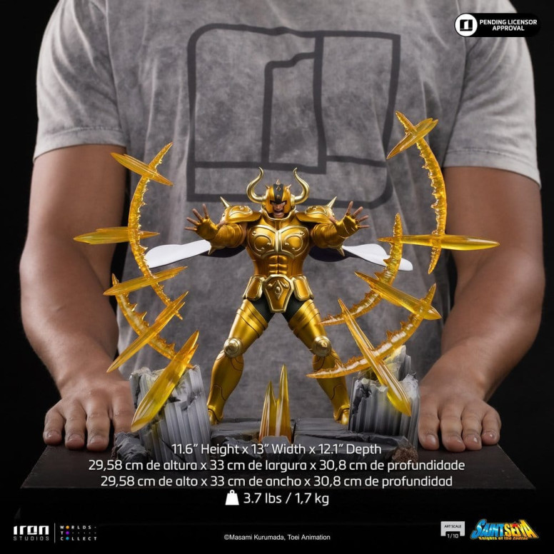 Iron Studios - Saint Seiya - taurus Aldebaran Art Scale 1/10 - Knights of the Zodiac
