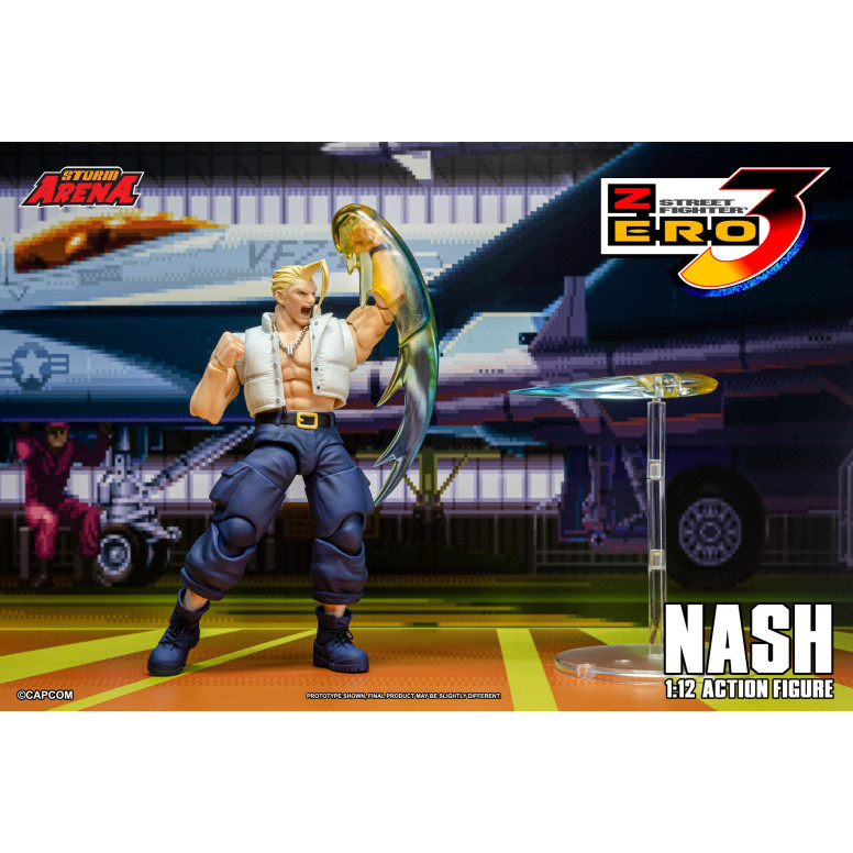 Storm Collectibles - NASH (Charlie) Hong Kong Comic Con Exclusive 2026 - Street Fighter Alpha Storm Arena 1/12