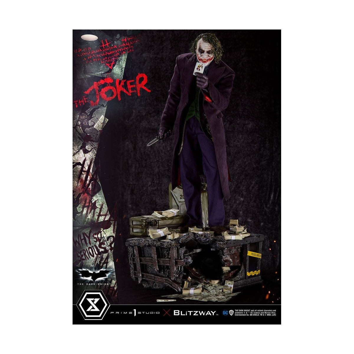 Prime 1 Studio - The Joker - The Dark Knight - Bonus Ver. 1/3
