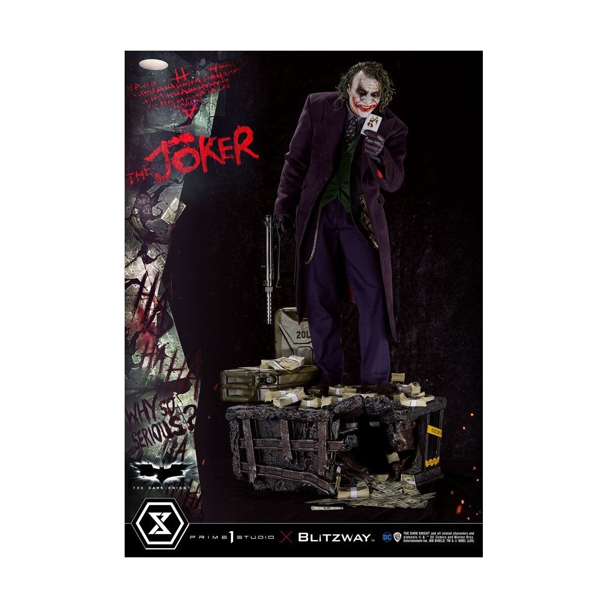 Prime 1 Studio - The Joker - The Dark Knight - Bonus Ver. 1/3