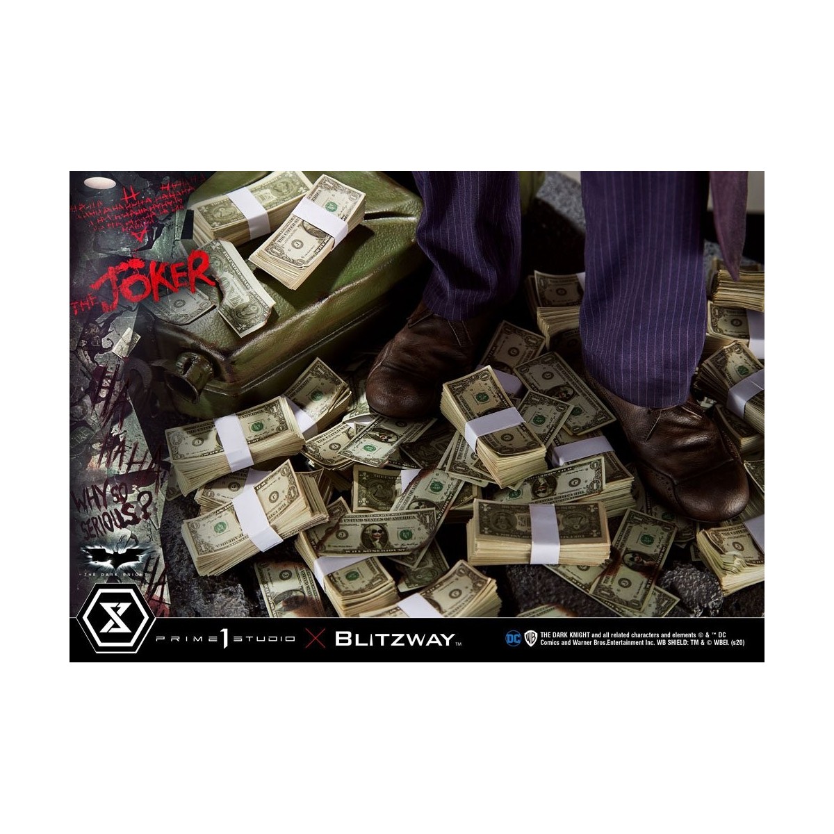 Prime 1 Studio - The Joker - The Dark Knight - Bonus Ver. 1/3
