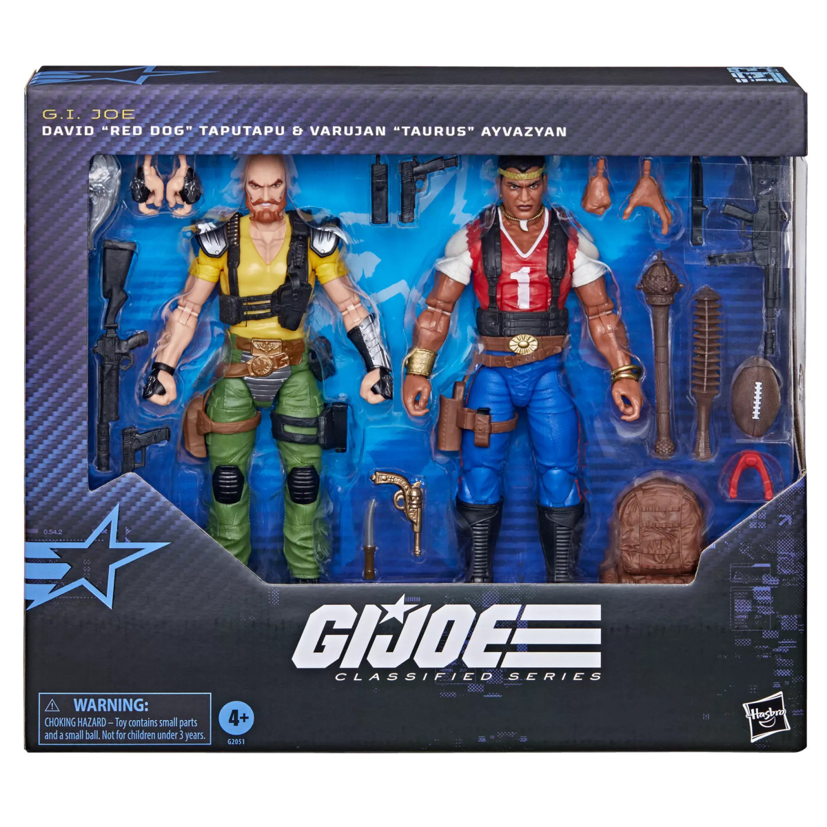 Hasbro G.I.JOE Classified Serie - David "Red Dog" Taputapu and Varujan "Taurus" Ayvazyan