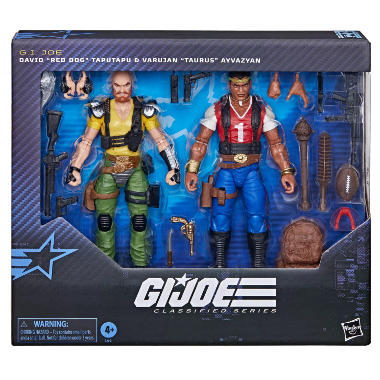 Hasbro G.I.JOE Classified Serie - David "Red Dog" Taputapu and Varujan "Taurus" Ayvazyan