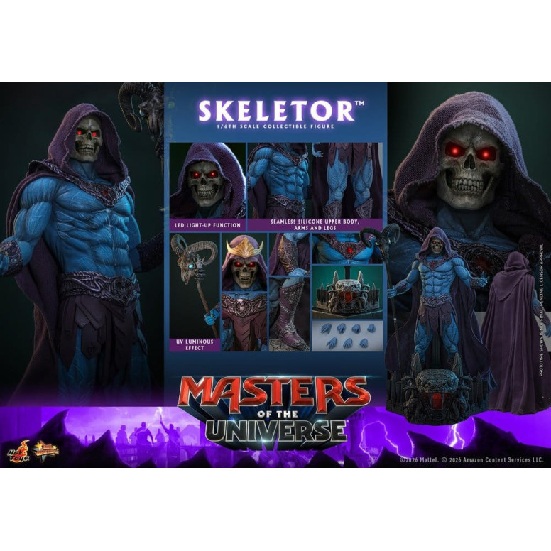 Hot Toys - Skeletor Movie Masterpiece 1/6 - Masters of the Universe