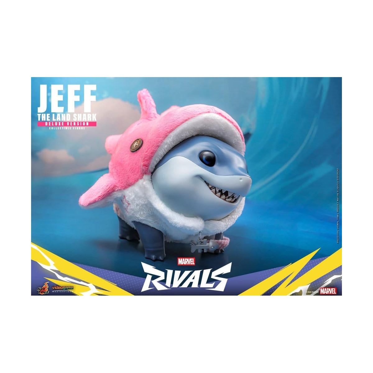 Hot Toys Marvel - Jeff the Land Shark (Deluxe Version) - Marvel Rivals Videogame Masterpiece Series