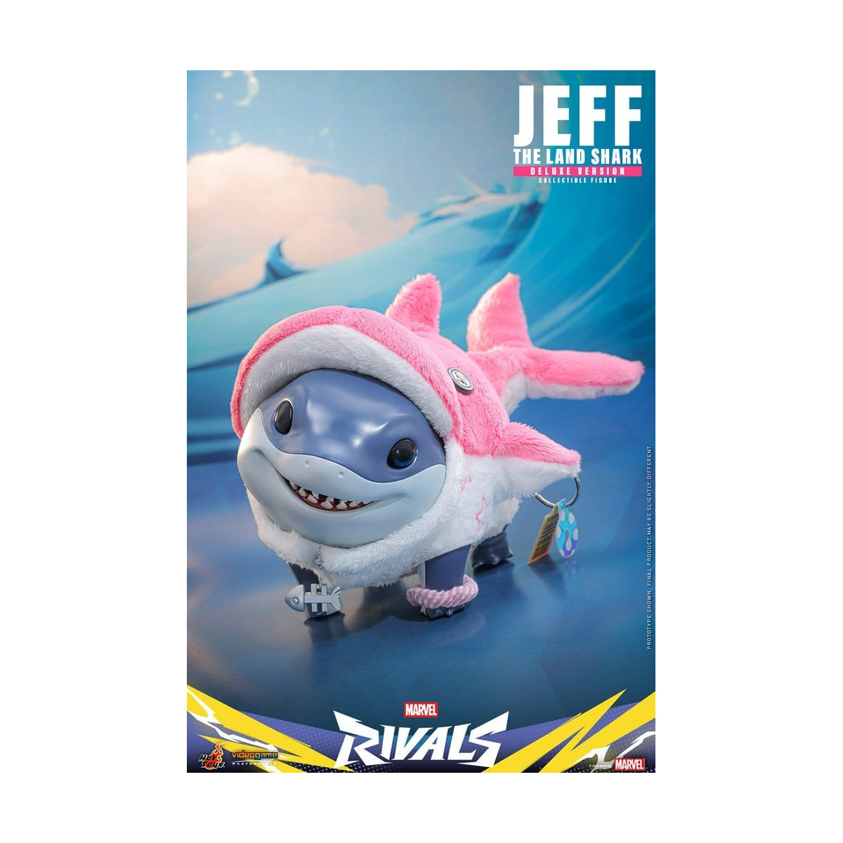 Hot Toys Marvel - Jeff the Land Shark (Deluxe Version) - Marvel Rivals Videogame Masterpiece Series