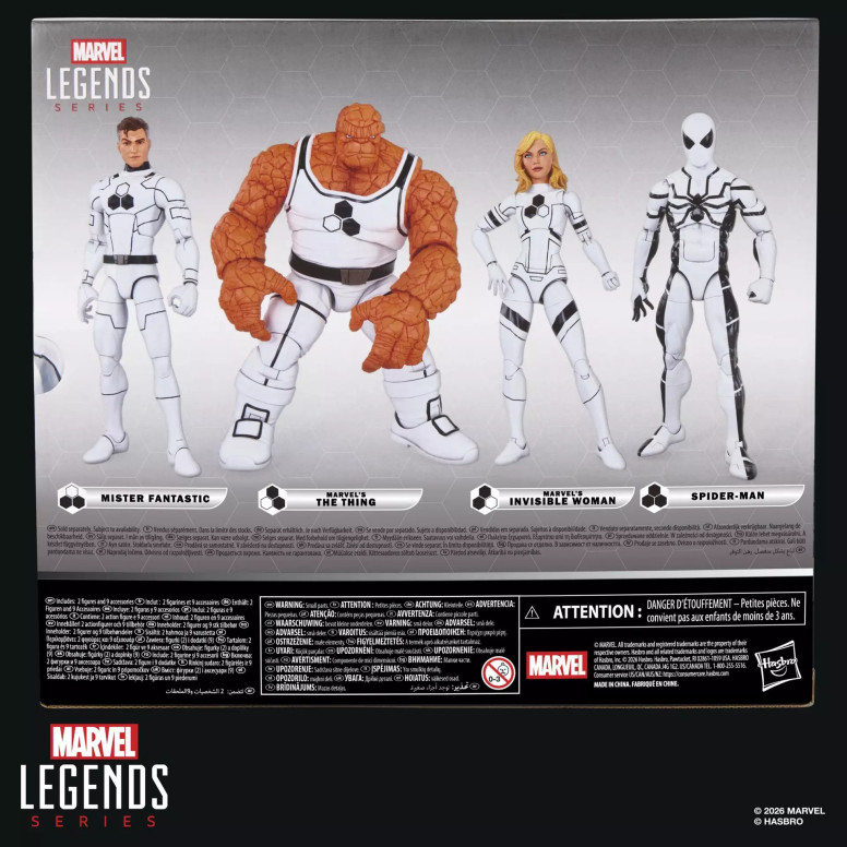 Marvel Legends Series - Fantastic Four Future Foundation - The Thing & Invisible Woman