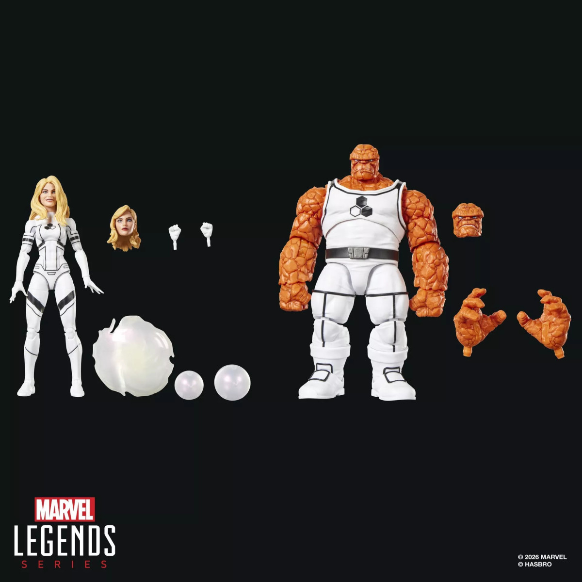 Marvel Legends Series - Fantastic Four Future Foundation - The Thing & Invisible Woman