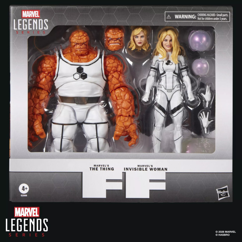 Marvel Legends Series - Fantastic Four Future Foundation - The Thing & Invisible Woman