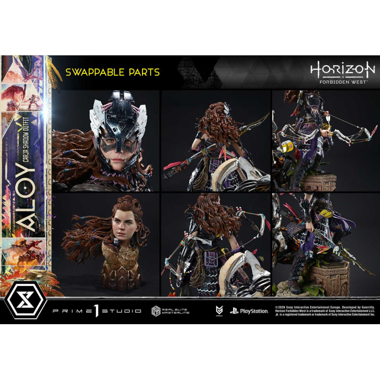 Prime 1 Studio - Aloy Carja Shadow Outfit DX Bonus Version - Horizon Forbidden West Real Elite Masterline 1/3