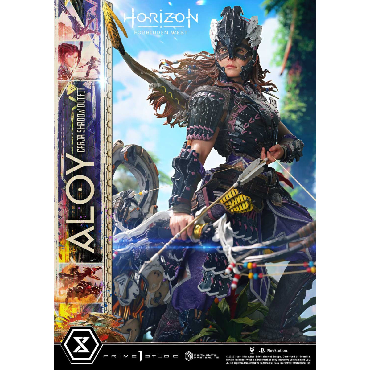 Prime 1 Studio - Aloy Carja Shadow Outfit DX Bonus Version - Horizon Forbidden West Real Elite Masterline 1/3