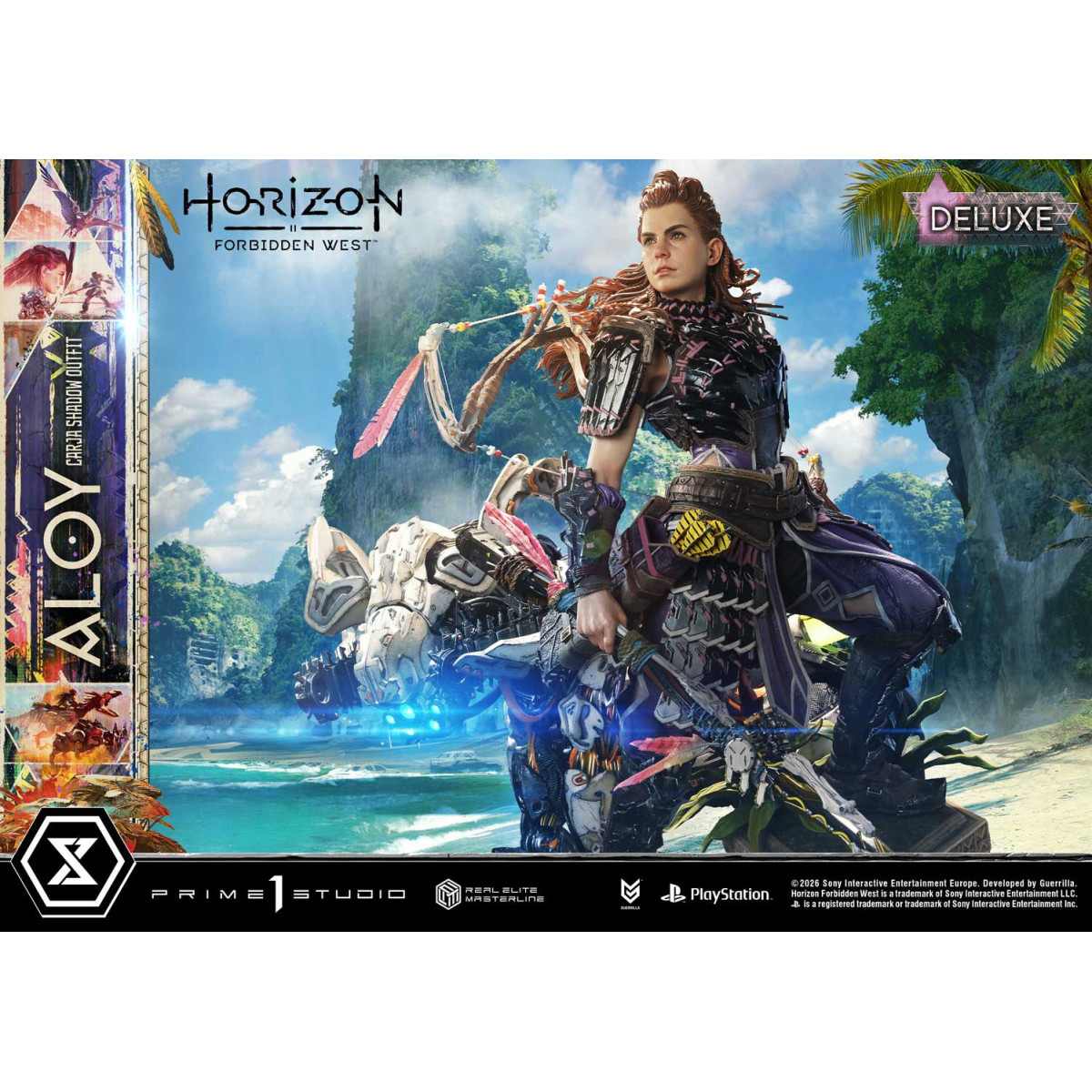 Prime 1 Studio - Aloy Carja Shadow Outfit DX Bonus Version - Horizon Forbidden West Real Elite Masterline 1/3