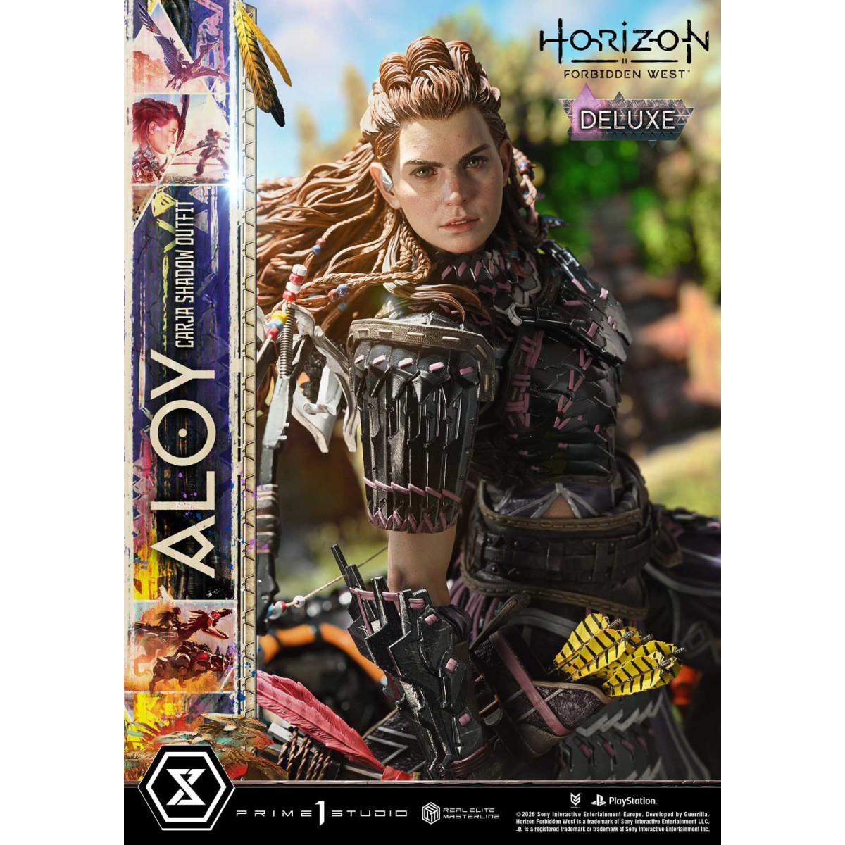 Prime 1 Studio - Aloy Carja Shadow Outfit DX Bonus Version - Horizon Forbidden West Real Elite Masterline 1/3