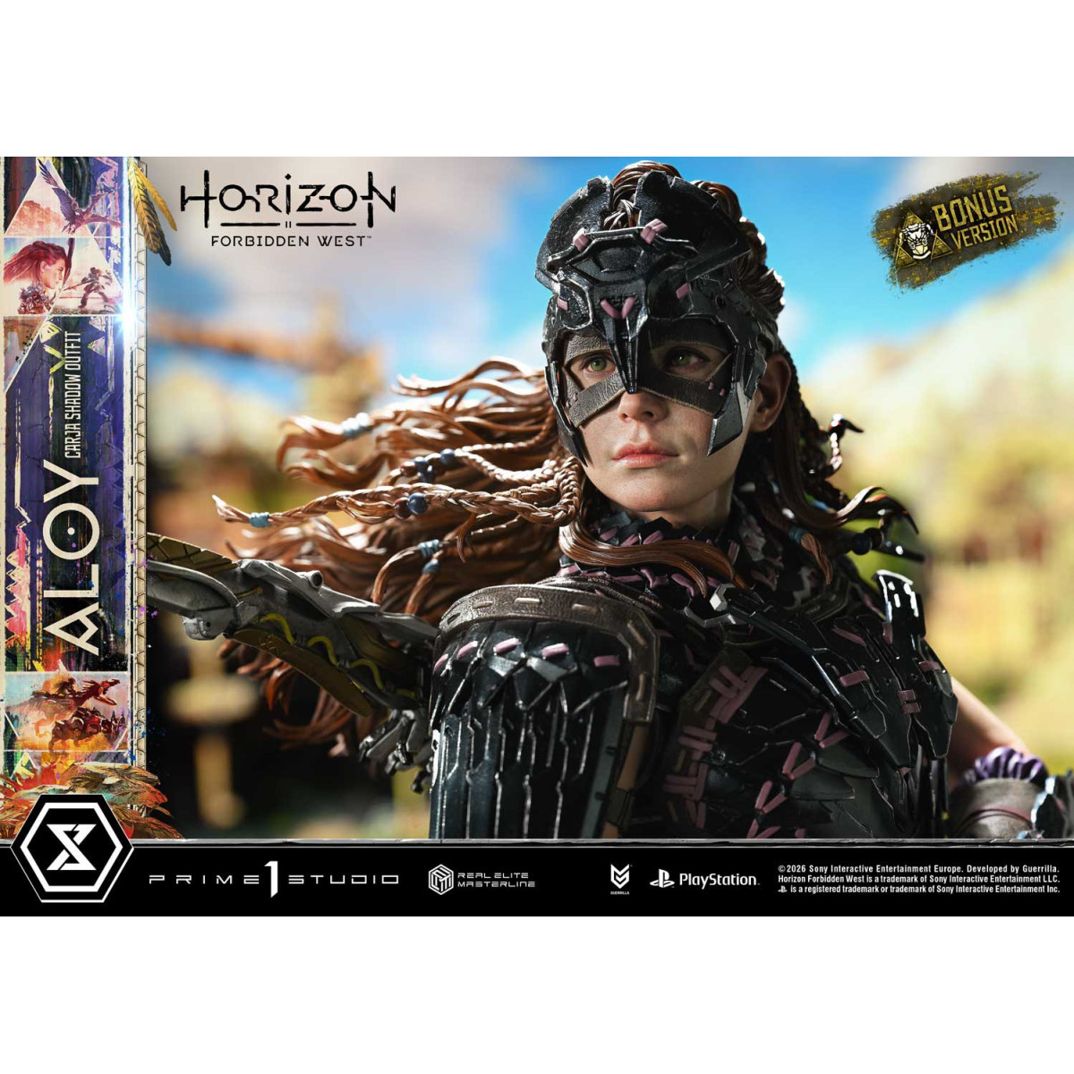 Prime 1 Studio - Aloy Carja Shadow Outfit DX Bonus Version - Horizon Forbidden West Real Elite Masterline 1/3