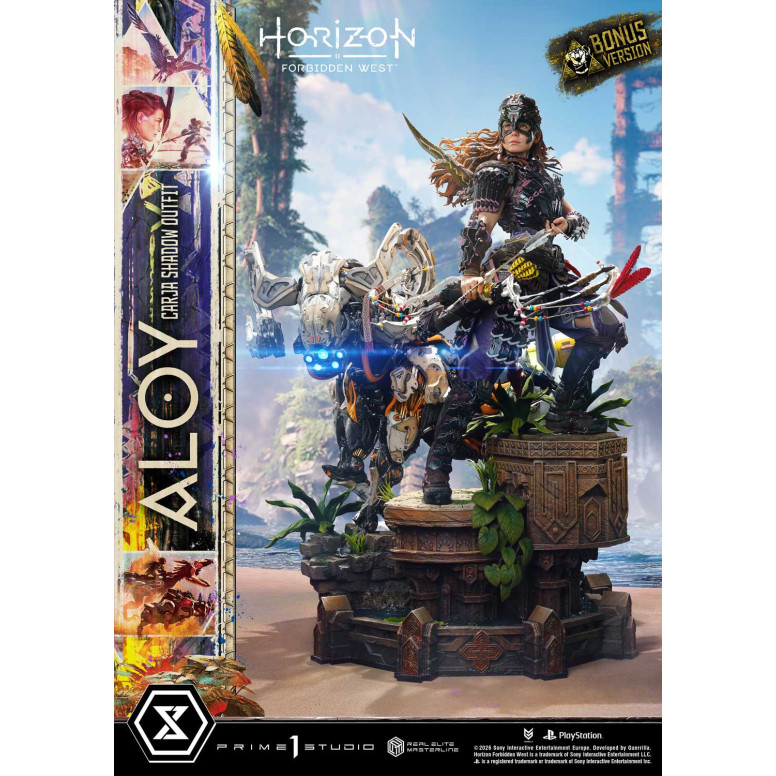 Prime 1 Studio - Aloy Carja Shadow Outfit DX Bonus Version - Horizon Forbidden West Real Elite Masterline 1/3