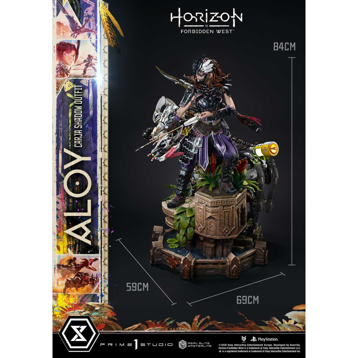 Prime 1 Studio - Aloy Carja Shadow Outfit - Horizon Forbidden West Real Elite Masterline 1/3