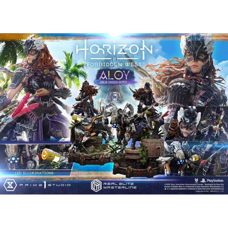 Prime 1 Studio - Aloy Carja Shadow Outfit - Horizon Forbidden West Real Elite Masterline 1/3