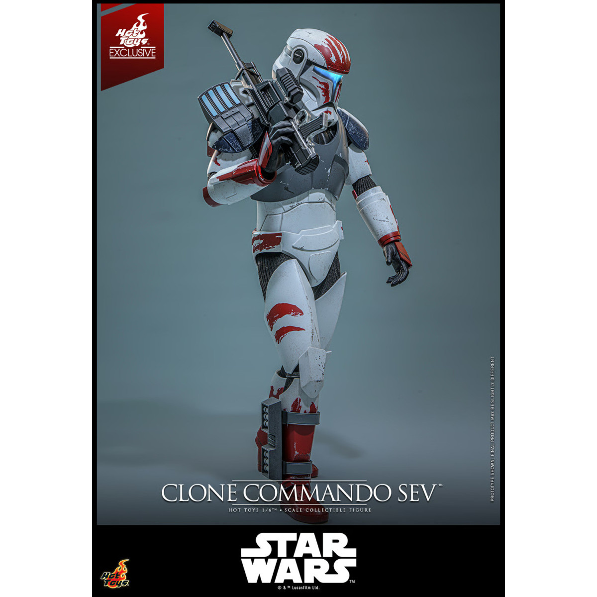 Hot Toys Star Wars - Clone Commando Sev - The Clone Wars 1/6 Hot Toys Exclusive