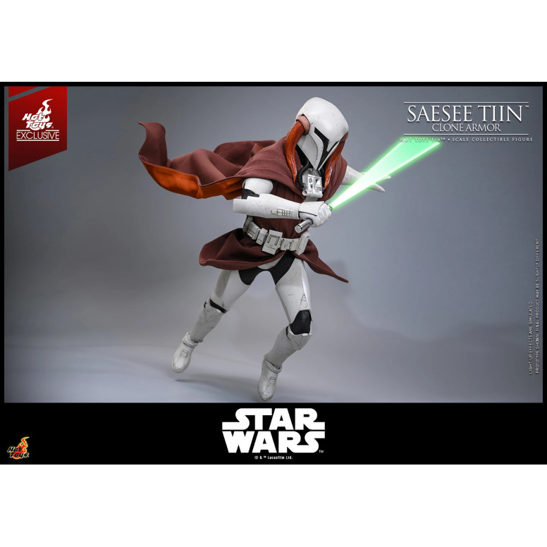 Hot Toys Star Wars - Saesee Tiin (Clone Armor) TMS 1/6 - The Clone Wars Hot Toys Exclusive
