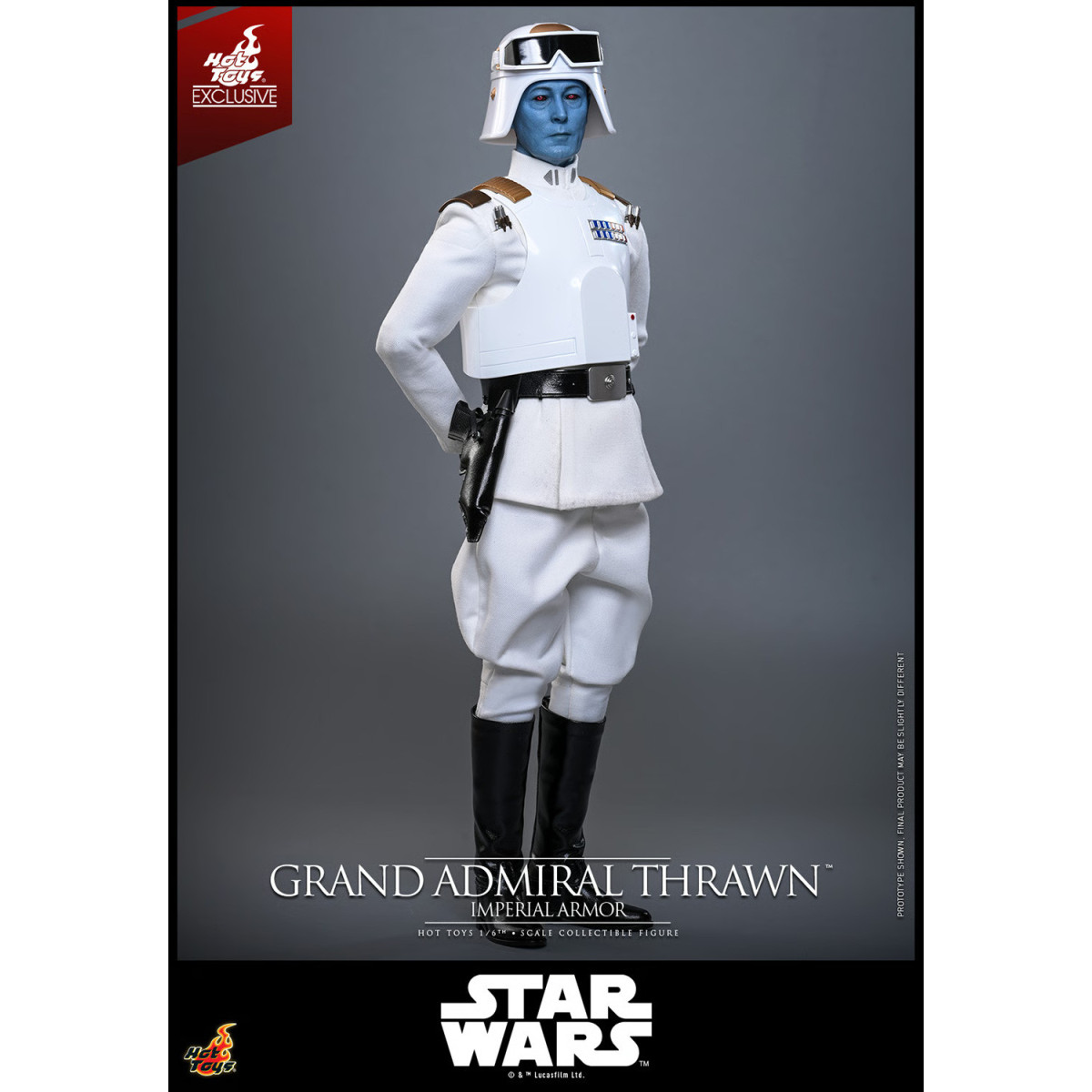Hot Toys Star Wars - Grand Admiral Thrawn (Imperial Armor) 1/6 - Rebels - Hot Toys Exclusive
