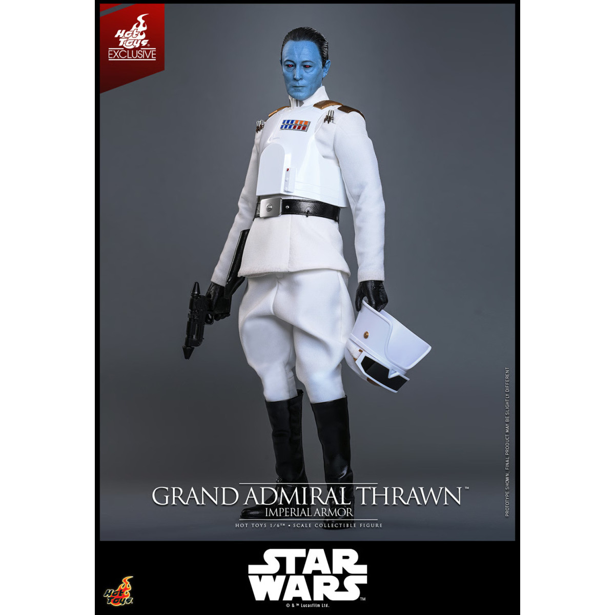 Hot Toys Star Wars - Grand Admiral Thrawn (Imperial Armor) 1/6 - Rebels - Hot Toys Exclusive