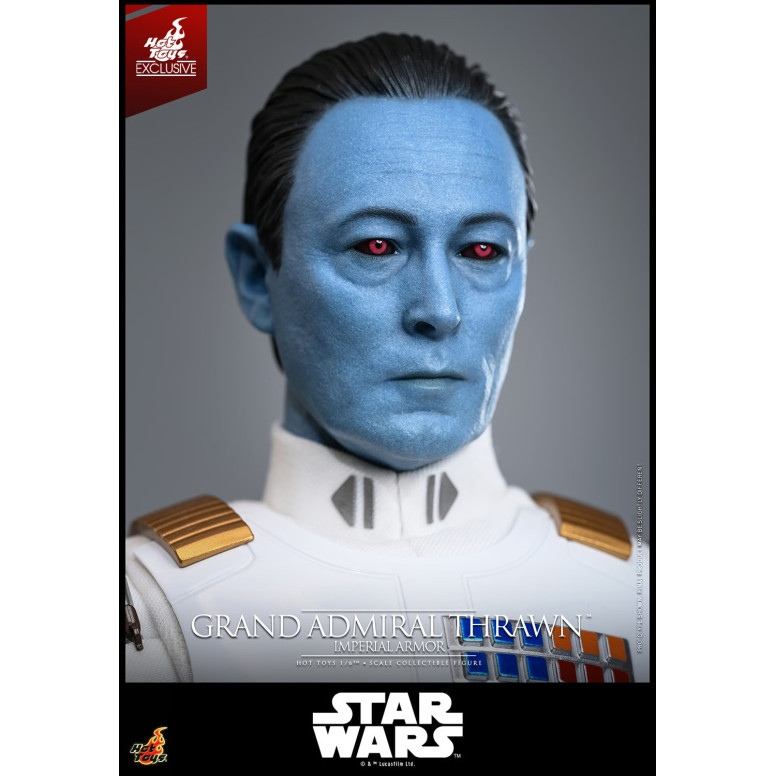 Hot Toys Star Wars - Grand Admiral Thrawn (Imperial Armor) 1/6 - Rebels - Hot Toys Exclusive
