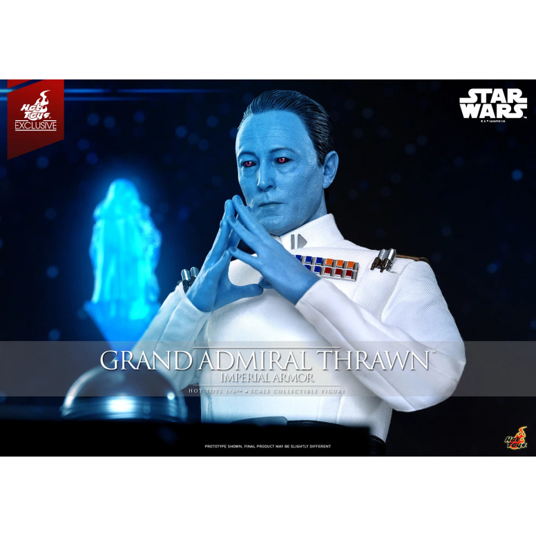 Hot Toys Star Wars - Grand Admiral Thrawn (Imperial Armor) 1/6 - Rebels - Hot Toys Exclusive