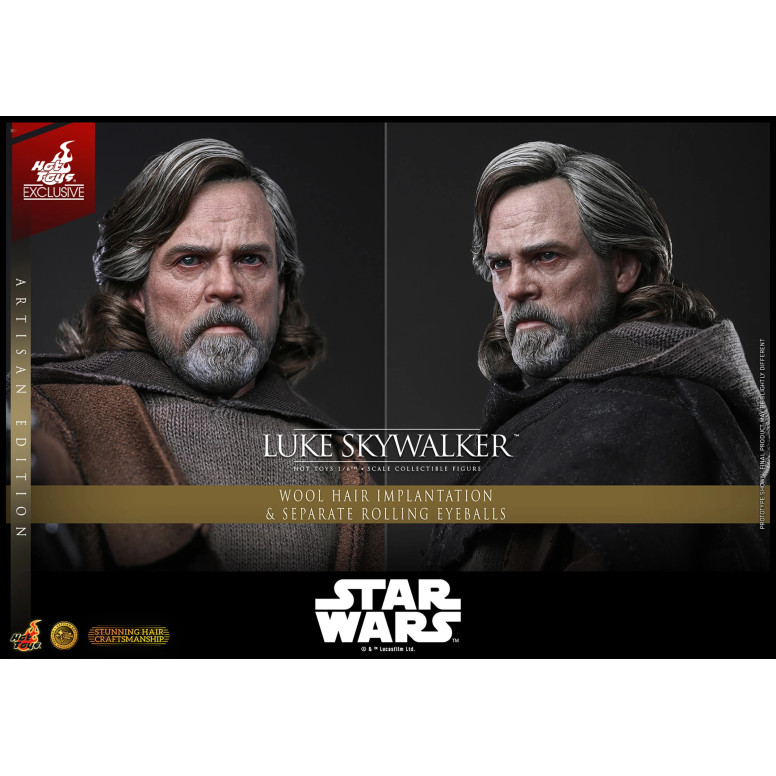 Hot Toys Star Wars - Luke Skywalker (Artisan Editon) MMS 1/6 - The Last Jedi Hot Toys Exclusive