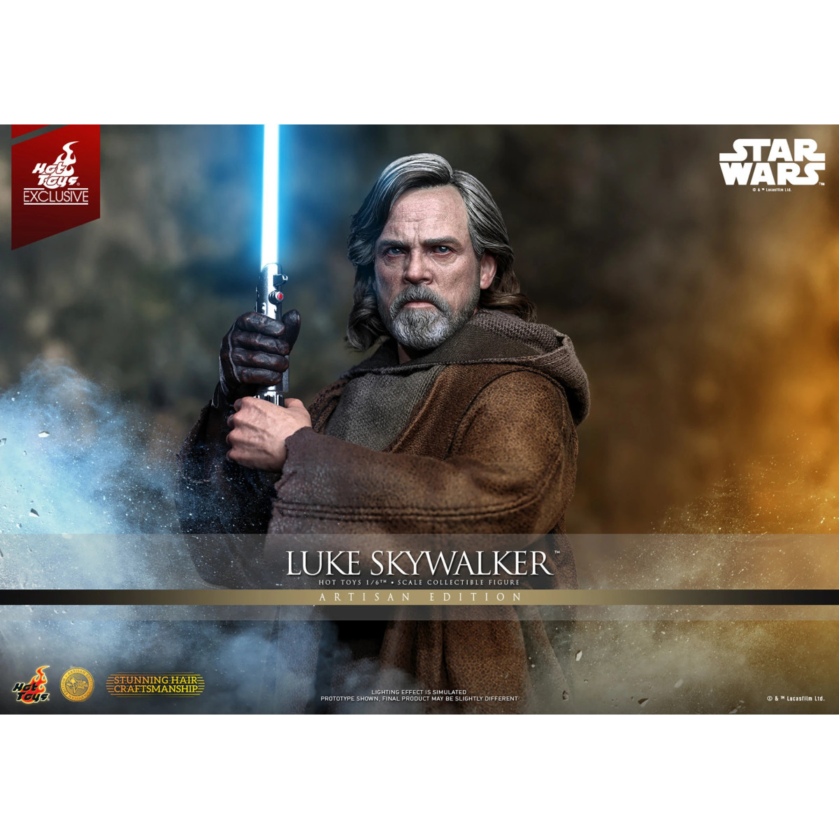 Hot Toys Star Wars - Luke Skywalker (Artisan Editon) MMS 1/6 - The Last Jedi Hot Toys Exclusive