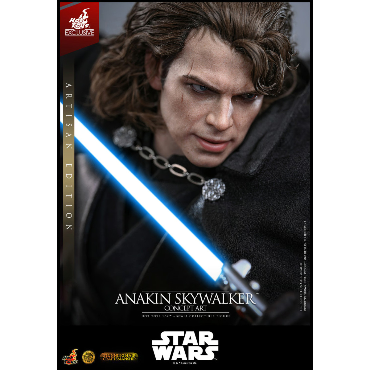 Hot toys Star Wars: Anakin Skywalker (Concept Art Version) (Artisan Edition) MMS 1/6 - Hot Toys Exclusive