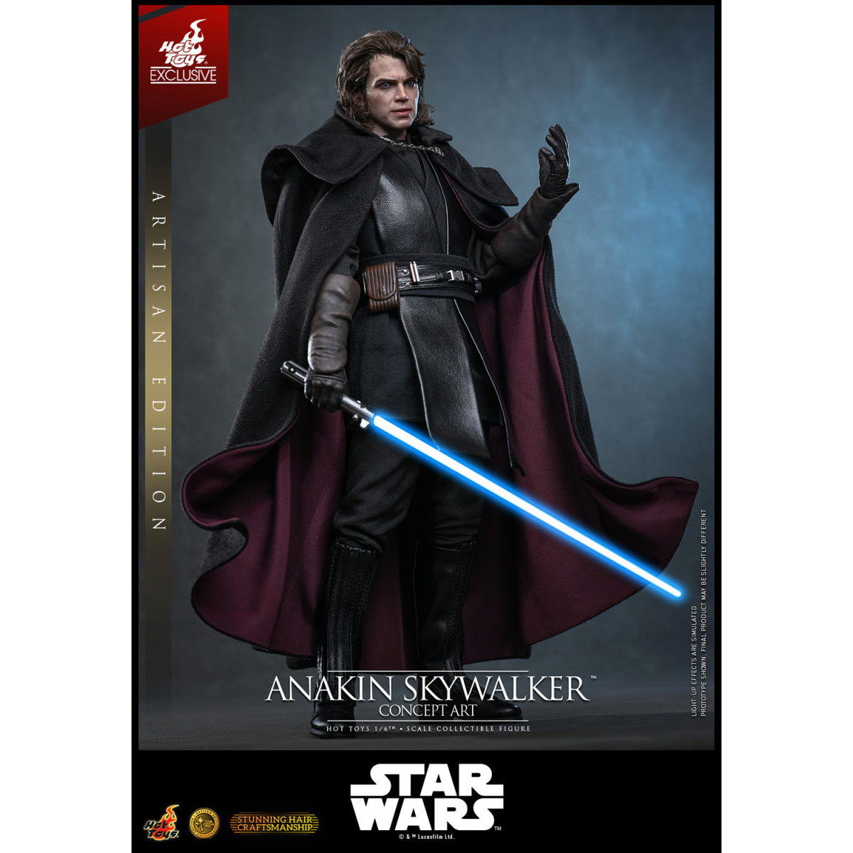 Hot toys Star Wars: Anakin Skywalker (Concept Art Version) (Artisan Edition) MMS 1/6 - Hot Toys Exclusive