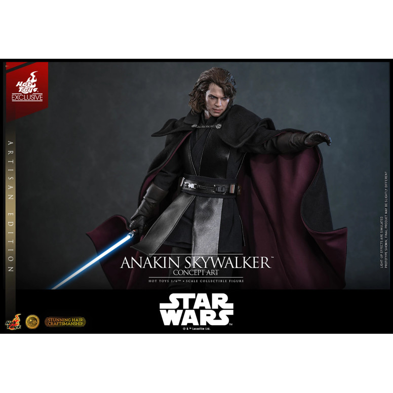 Hot toys Star Wars: Anakin Skywalker (Concept Art Version) (Artisan Edition) MMS 1/6 - Hot Toys Exclusive