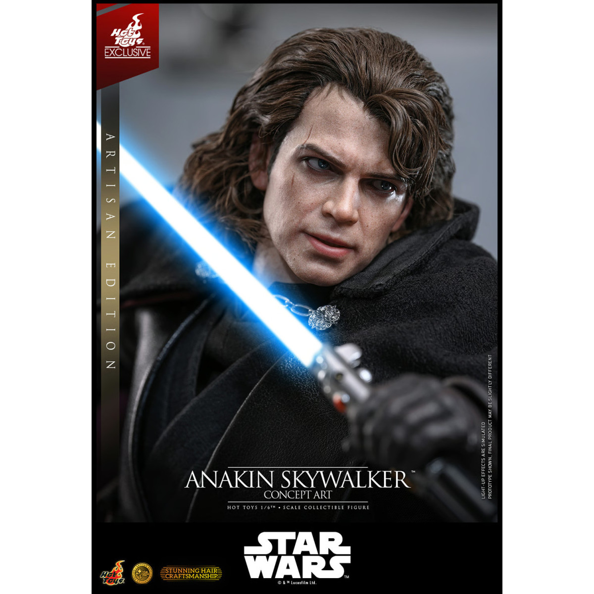 Hot toys Star Wars: Anakin Skywalker (Concept Art Version) (Artisan Edition) MMS 1/6 - Hot Toys Exclusive