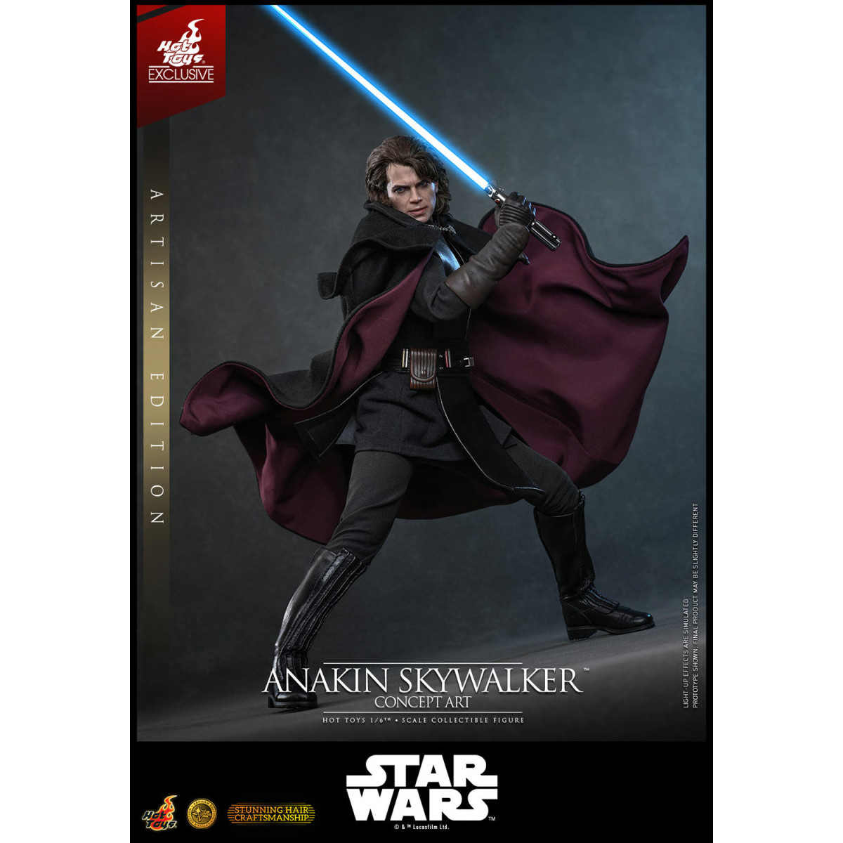 Hot toys Star Wars: Anakin Skywalker (Concept Art Version) (Artisan Edition) MMS 1/6 - Hot Toys Exclusive