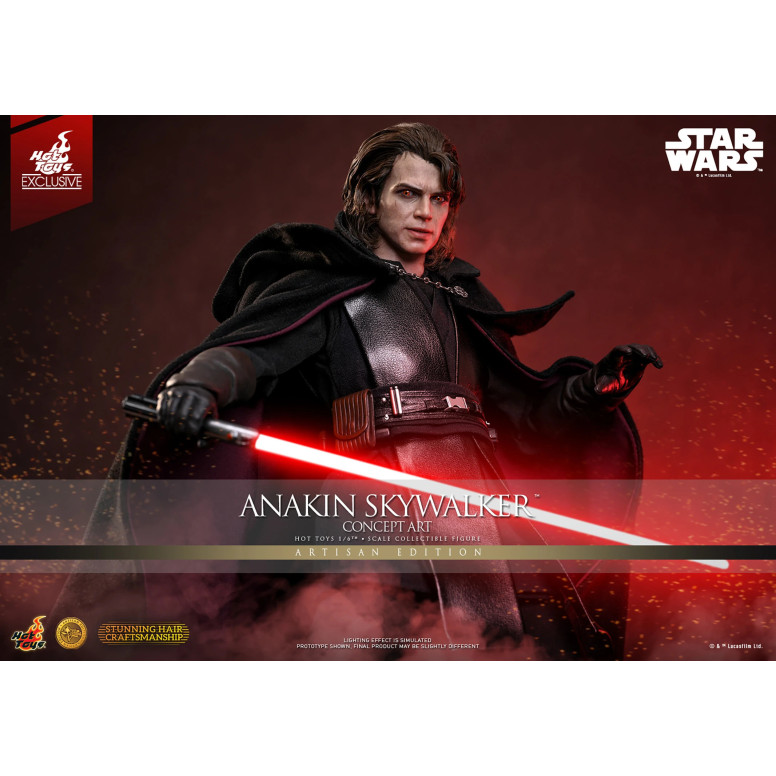 Hot toys Star Wars: Anakin Skywalker (Concept Art Version) (Artisan Edition) MMS 1/6 - Hot Toys Exclusive