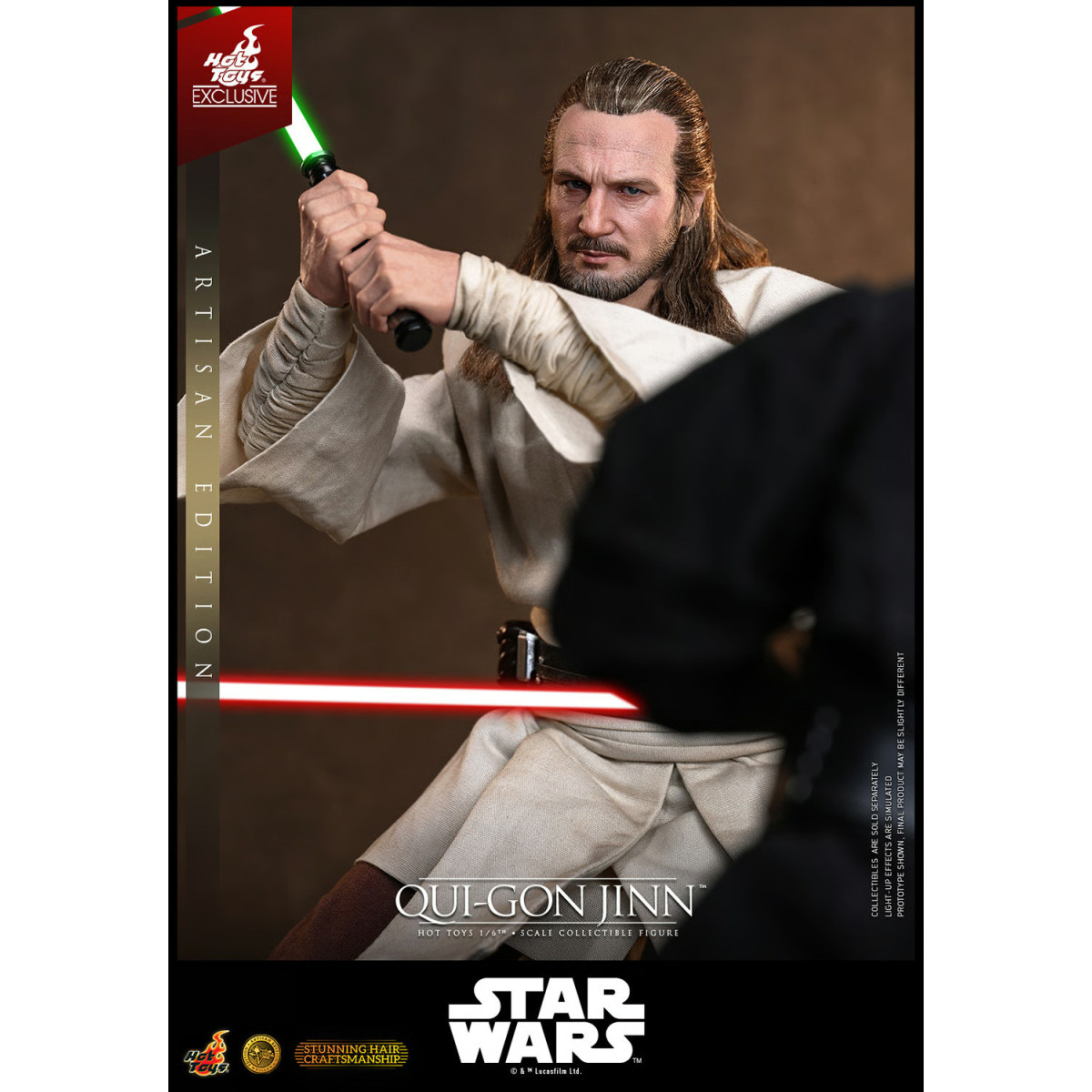 Hot Toys Star Wars The Phantom Menace - Qui-Gon Jinn (Artisan Edition) 1/6 MMS881