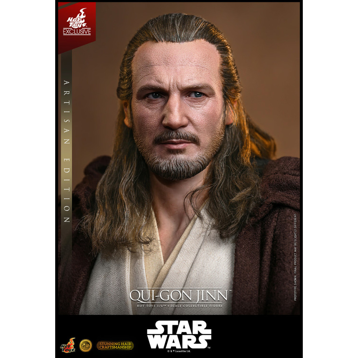 Hot Toys Star Wars The Phantom Menace - Qui-Gon Jinn (Artisan Edition) 1/6 MMS881