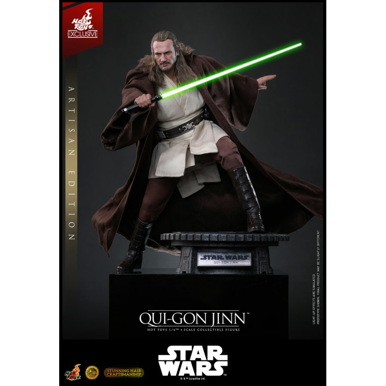 Hot Toys Star Wars The Phantom Menace - Qui-Gon Jinn (Artisan Edition) 1/6 MMS881